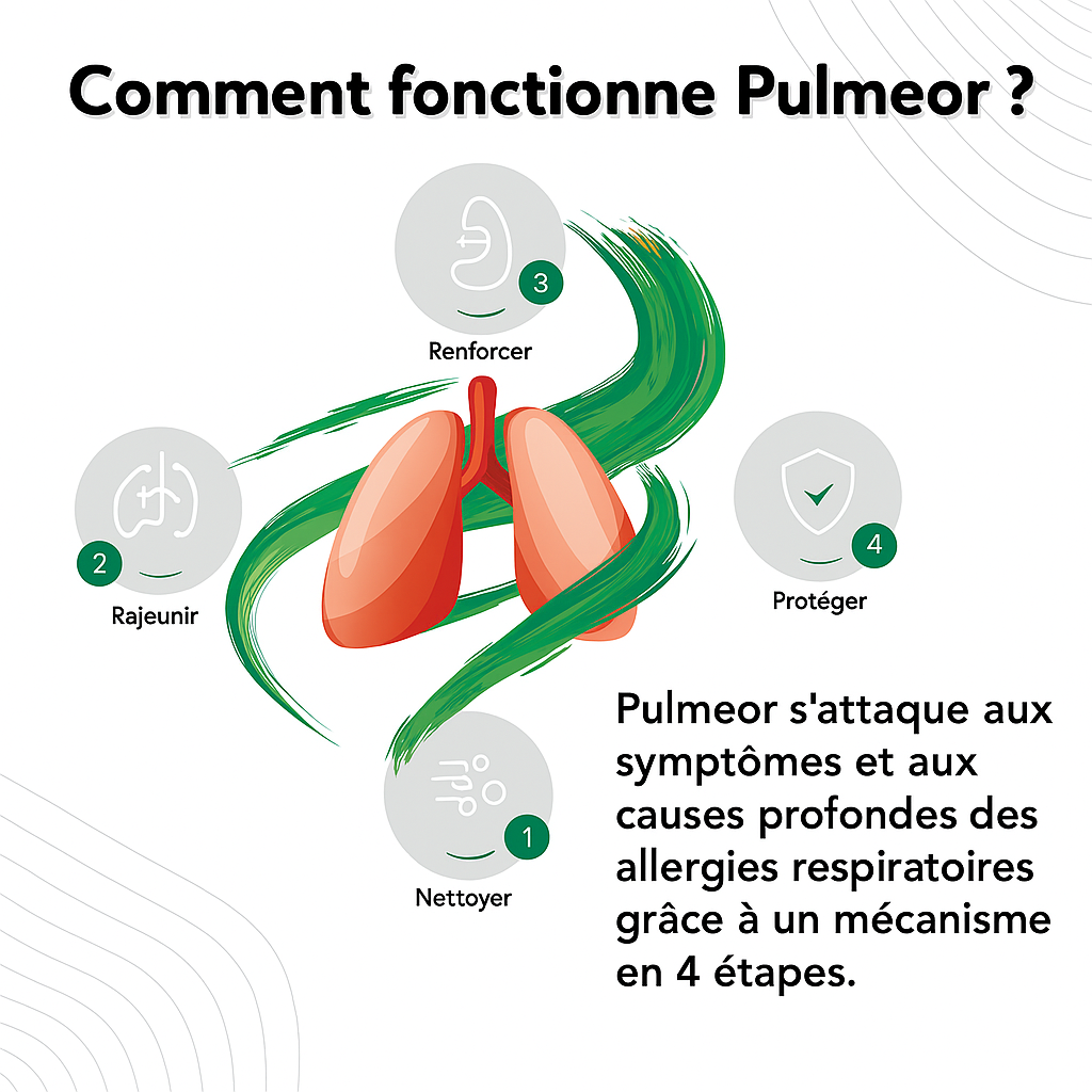 Pulmeor – Capsules à base de champignon Tiger Milk